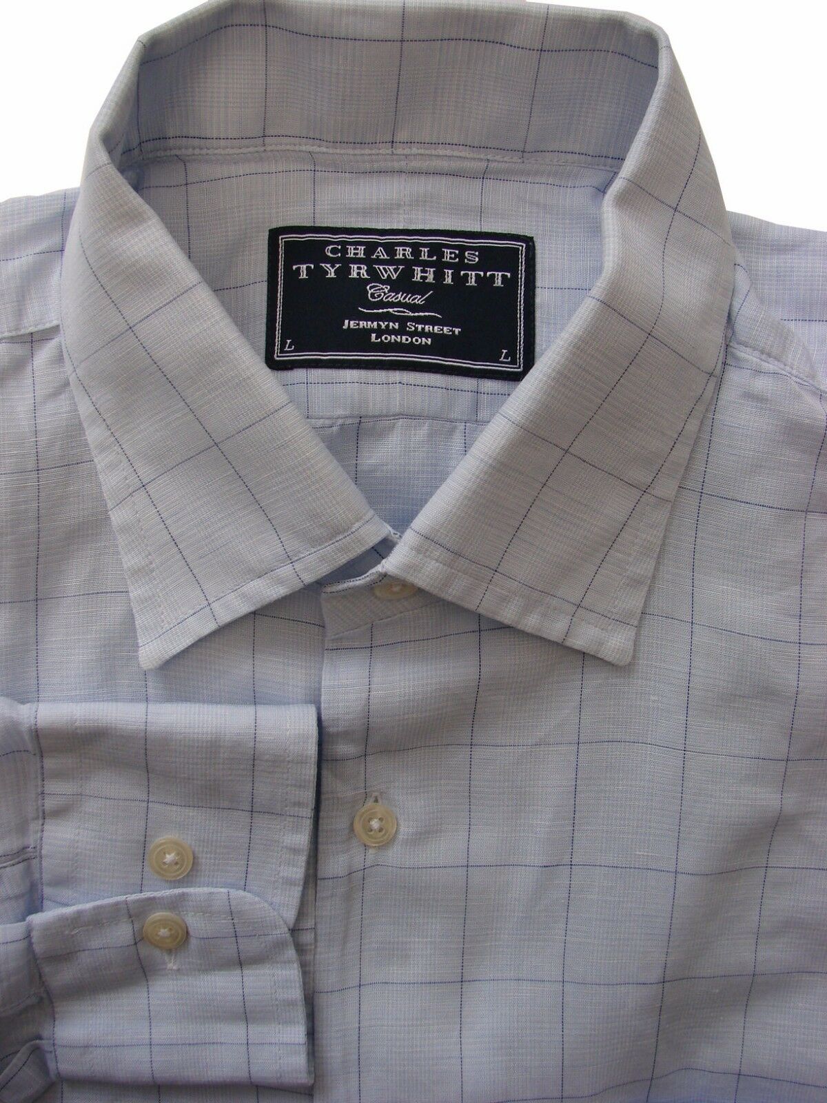 Charles Tyrwhitt Charles Tyrwhitt Shirt Blue Slim Fit 17 