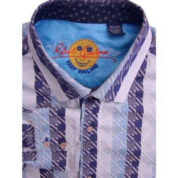 ROBERT GRAHAM Shirt Mens 18 XXL 2XL 