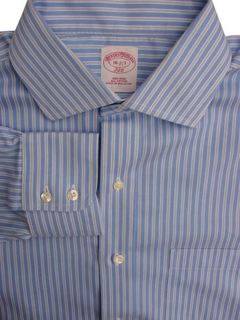 BROOKS BROTHERS 346 Shirt Mens 16 M 