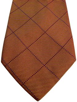 AUSTIN REED Mens Tie Multicolored Check