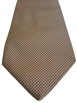 PROFUOMO ORIGINALE Mens Tie Orange - Mini Squares