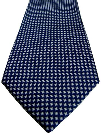 CHARLES TYRWHITT Mens Tie Blue – White Stars SKINNY