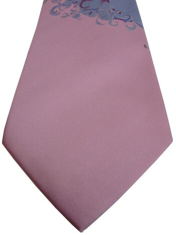 JOHN FRANCOMB TM LEWIN Mens Tie Pink Blue