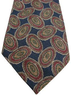AUSTIN REED Mens Tie Concentric Ovals