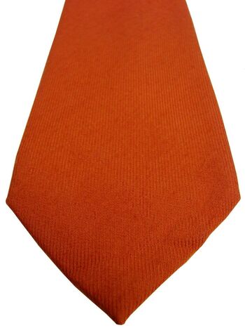 CHARLES TYRWHITT Mens Tie Orange