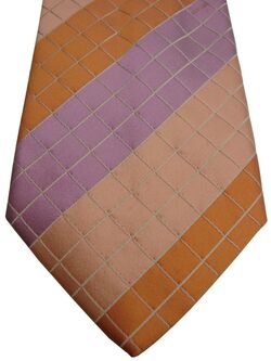 AUSTIN REED Mens Tie Multi-Coloured Squares