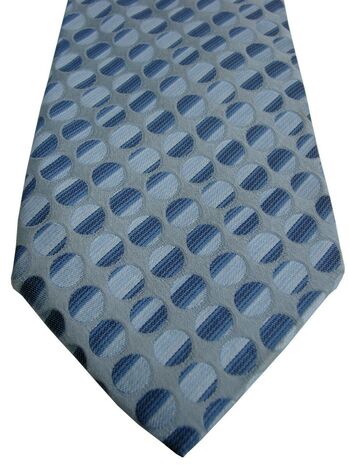 PROFUOMO MODA Mens Tie Light Blue – Polka Dots