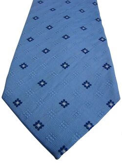 HAWES & CURTIS Mens Tie Blue – White Squares