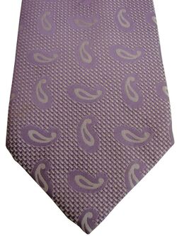 TM LEWIN Mens Tie Lilac – Tear Drops