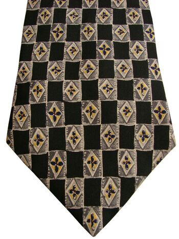 NEXT Mens Tie Black - Diamonds