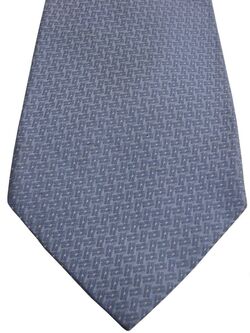 BROOKS BROTHERS Mens Tie Blue - Rectangles