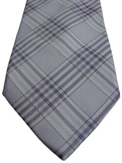 ANDREWS TIES Mens Tie Light Lilac - Check