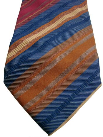 CARNAVAL DE VENISE Mens Tie Multi-Coloured Stripes