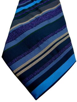 ETRO Mens Tie Multi-Coloured Stripes