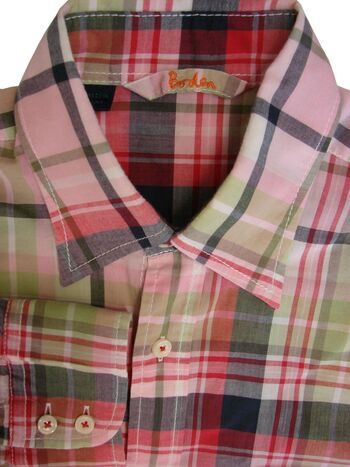 BODEN Shirt Mens 15 S Multi-Coloured Check LIGHTWEIGHT