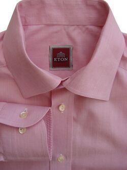 ETON Shirt Mens 15 S Pink