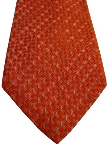 AQUASCUTUM Mens Tie Orange - Thatch