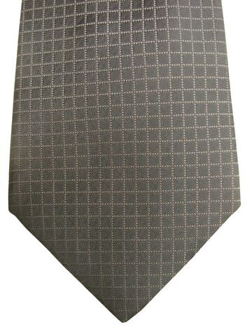 GIORGIO ARMANI Mens Tie Grey - Squares NEW BNWT