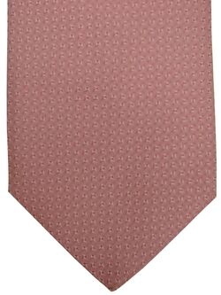 PRADA Mens Tie Pink Squares - TEXTURED