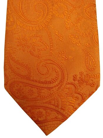 SARAR Tie Bright Orange - Paisley