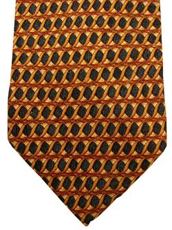 ERMENEGILDO ZEGNA Mens Tie Brown - Squares