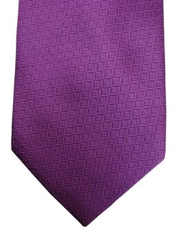 TM LEWIN Mens Tie Purple Overlap