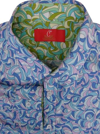 CSQUARED Shirt Mens 17 XL Multicloured Shapes