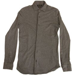MASSIMO DUTTI Shirt Mens 14.5 S Grey – Black Flecks FLANNEL