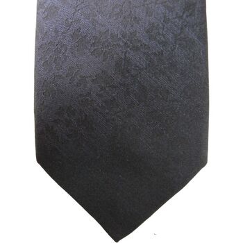 PAUL SMITH Mens Tie Dark Blue - Flowers