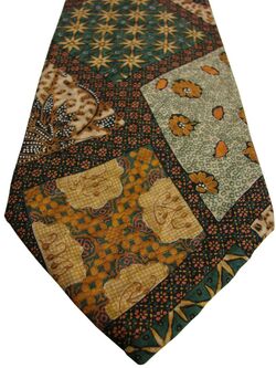 MASSIMO LIVIO Mens Tie Multi-Coloured Design