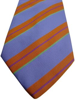 GANT USA Mens Tie Lilac Grey - Stripes - Brandinity